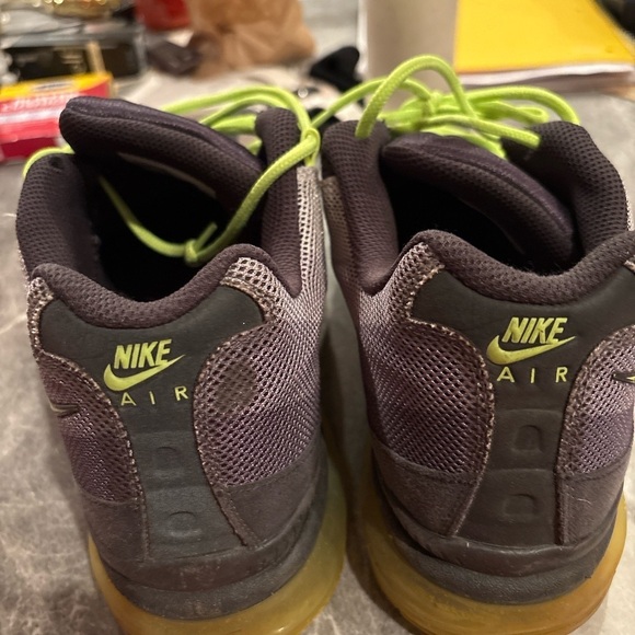 Nike Air Max 95 Dynamic Flywire Anthracite Volt Cool Grey Mens 10.5 (554715-070) main image 5
